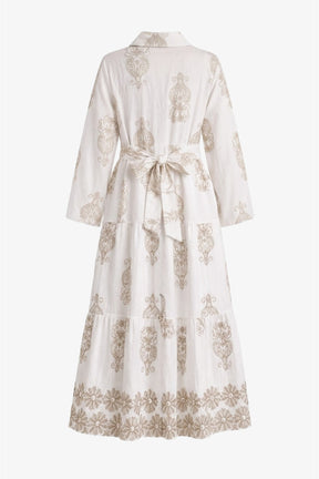 Tiered Midi Dress