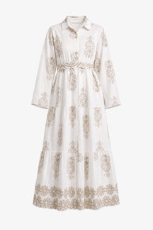 Tiered Midi Dress