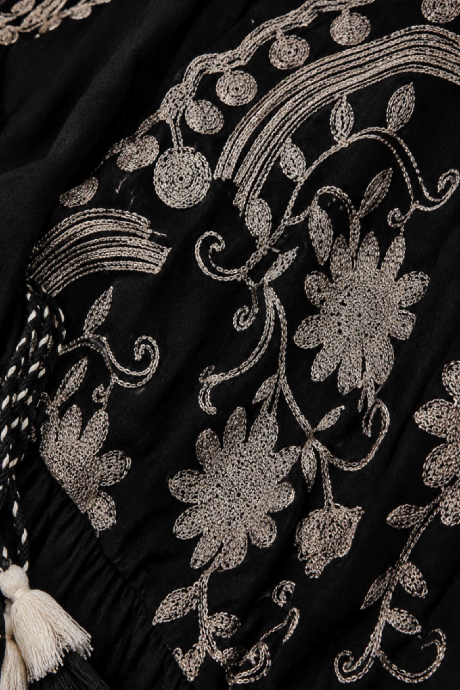 Wrap-Style Bodice Dress