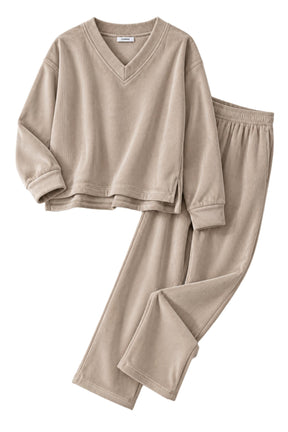 Ribbed Velvet Pyjama