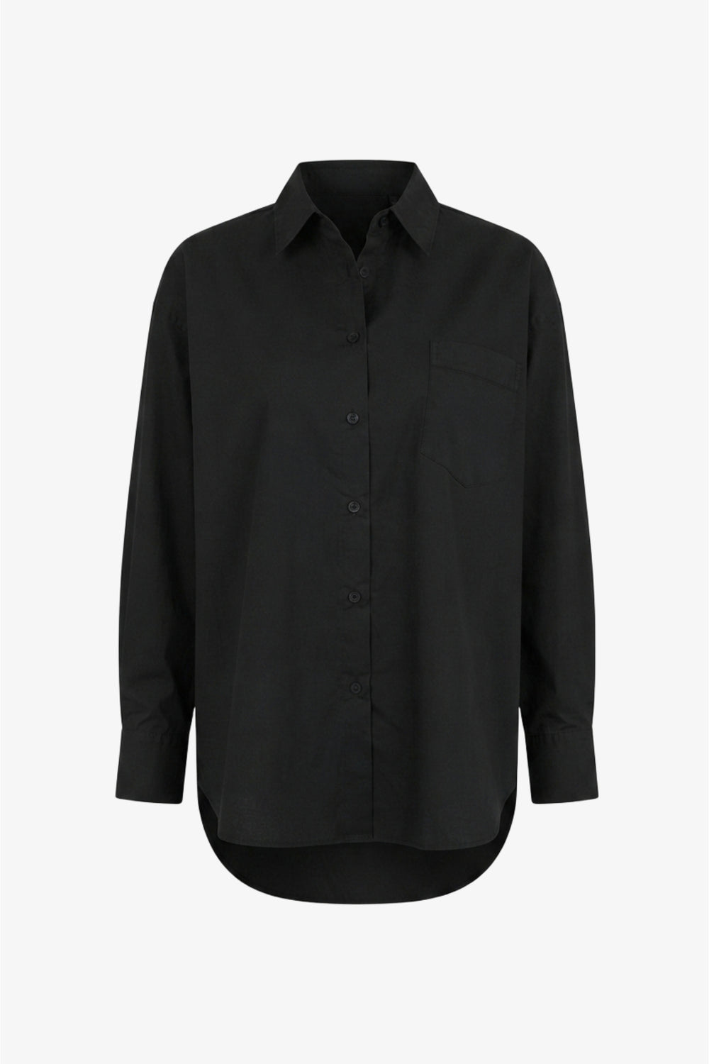 Curved Hem Shirt