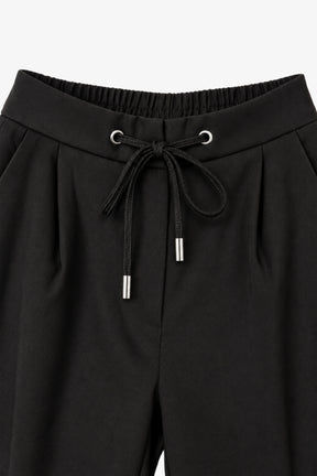 Drawstring Tapered Pants