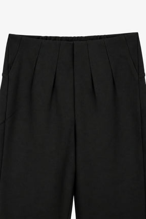 High-Waisted Pleated Pants