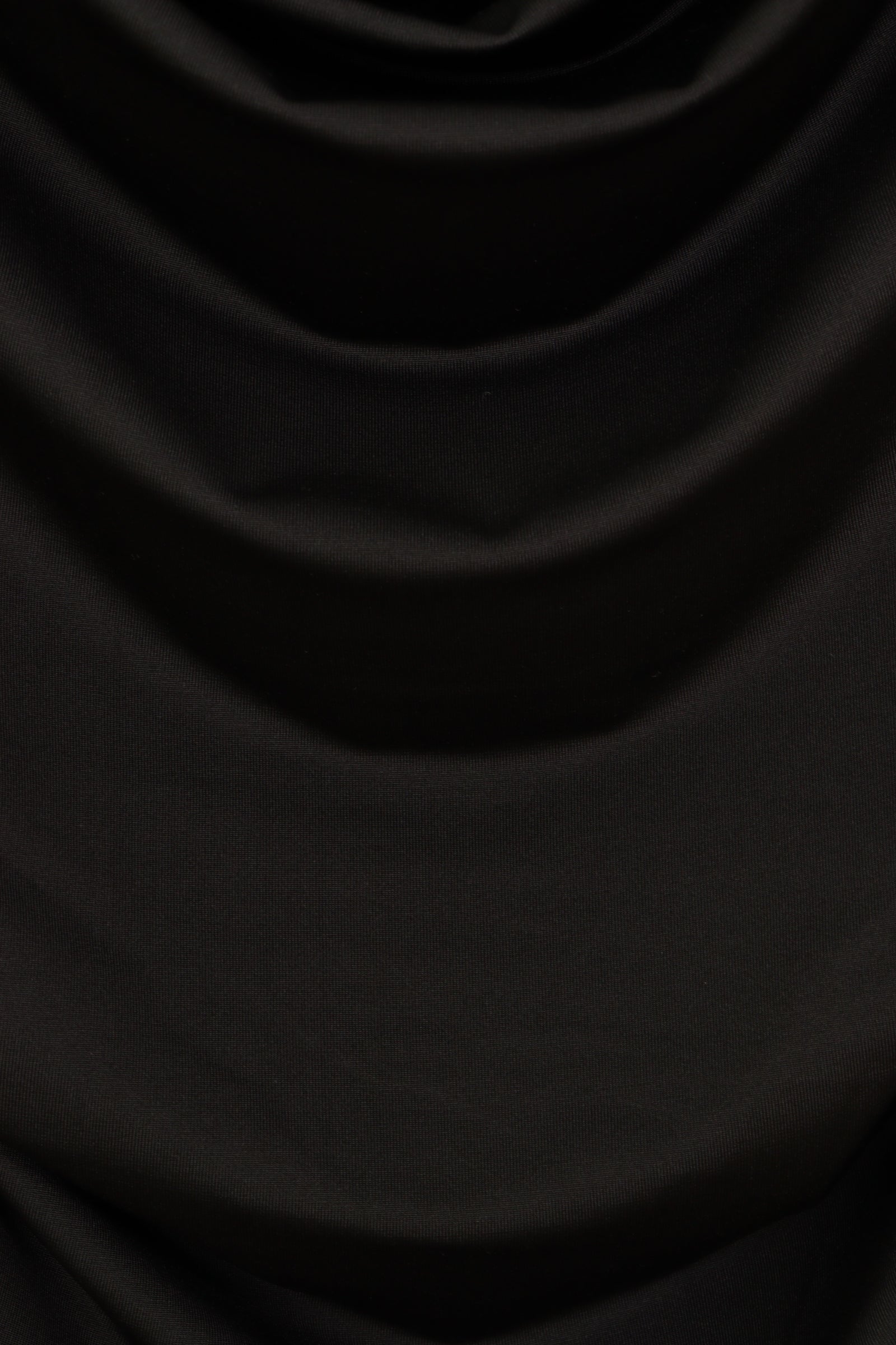 Cowl-Neck Ruched Top