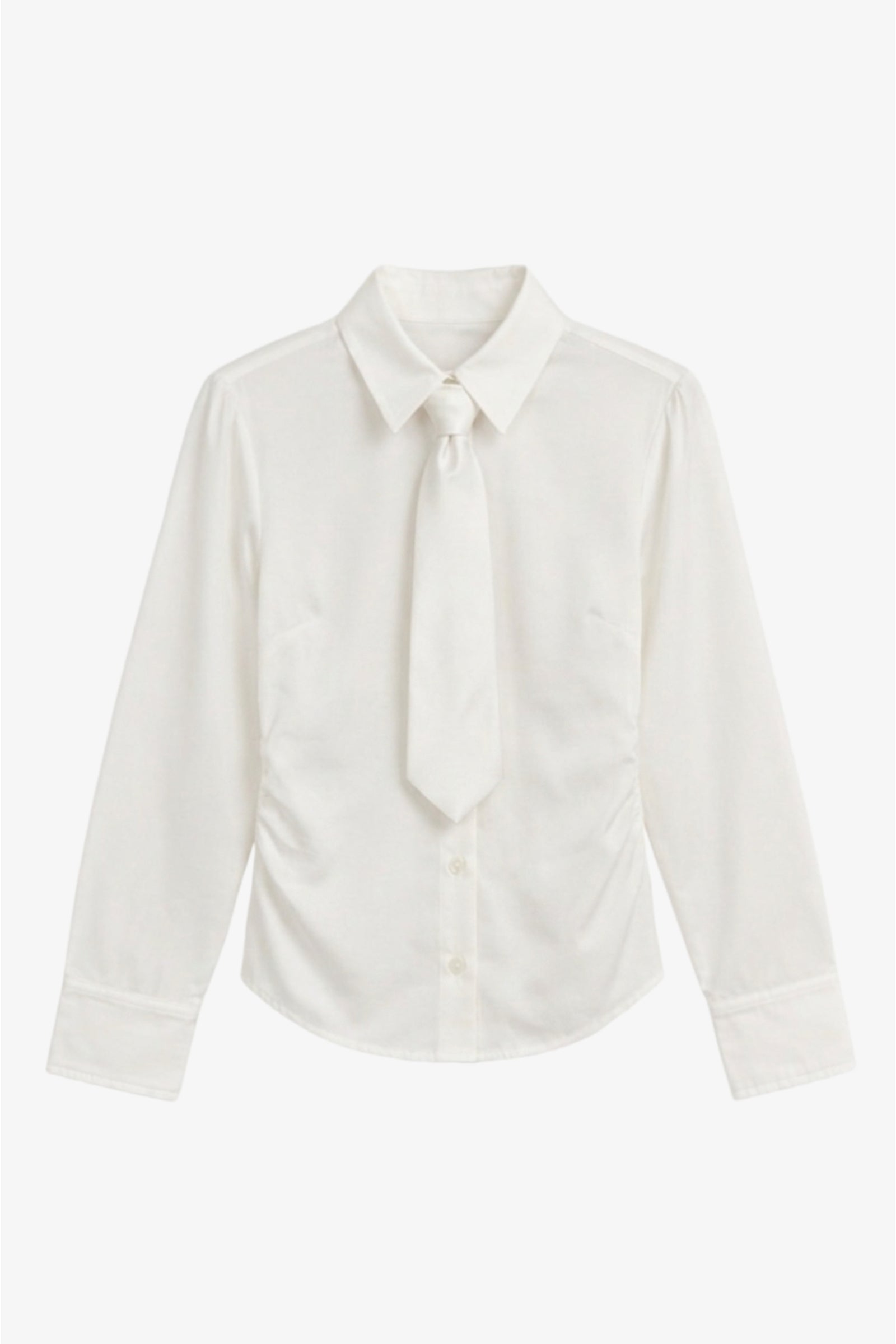 Side-Ruched Shirt