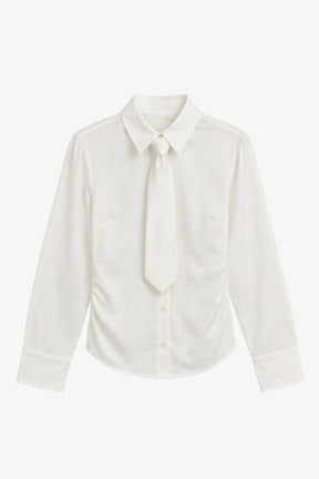 Side-Ruched Shirt
