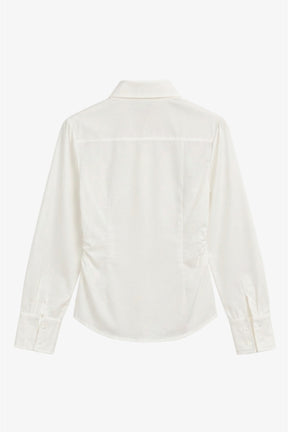Side-Ruched Shirt