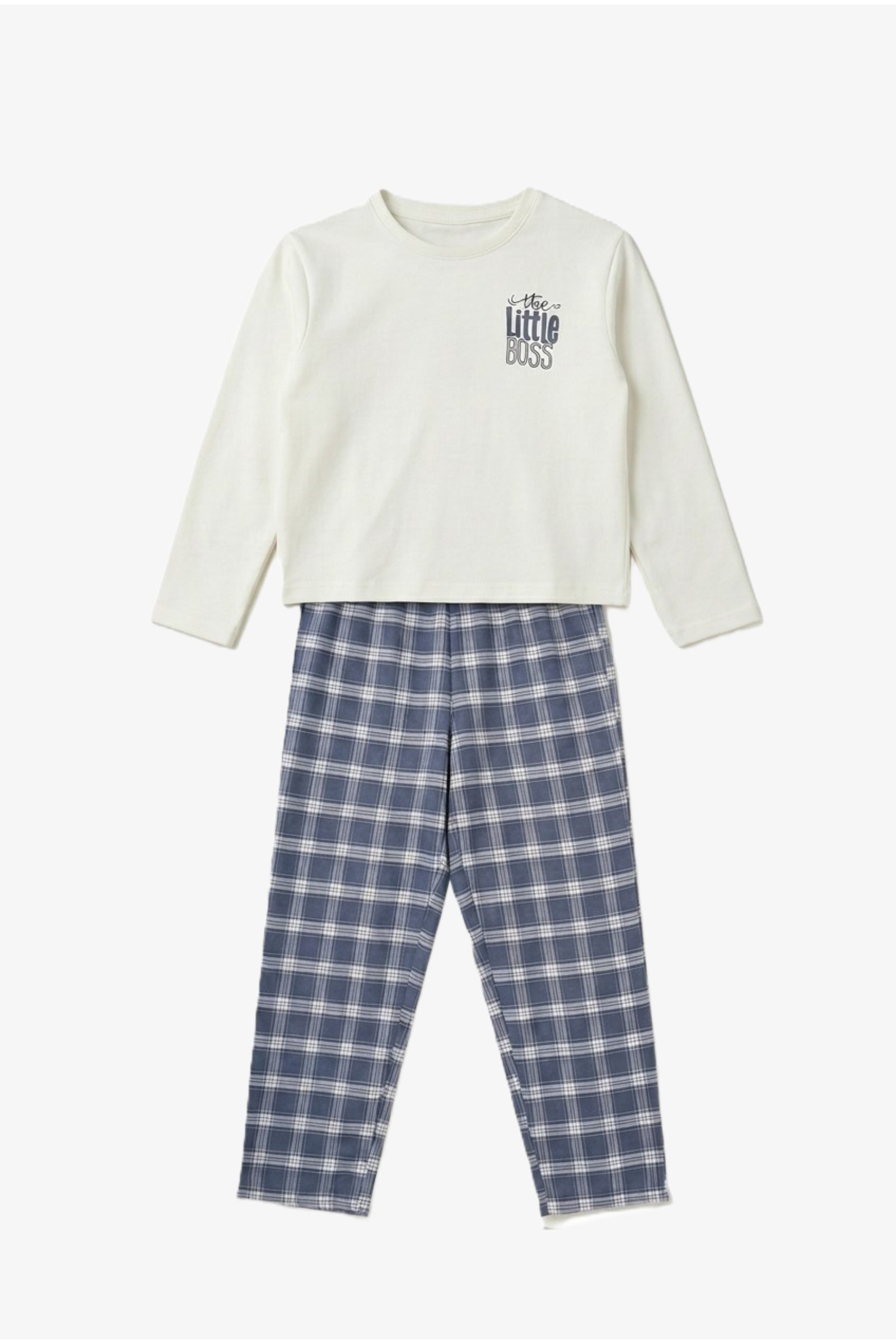 Girly Graphic Plaid Pyjama