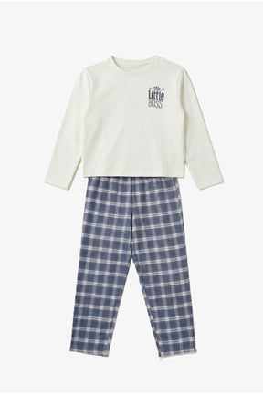 Girly Graphic Plaid Pyjama