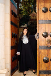 Contrast Cuff Maxi Cardigan