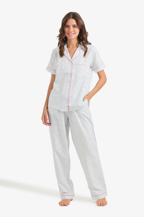 Checkered Classic Pyjama Set