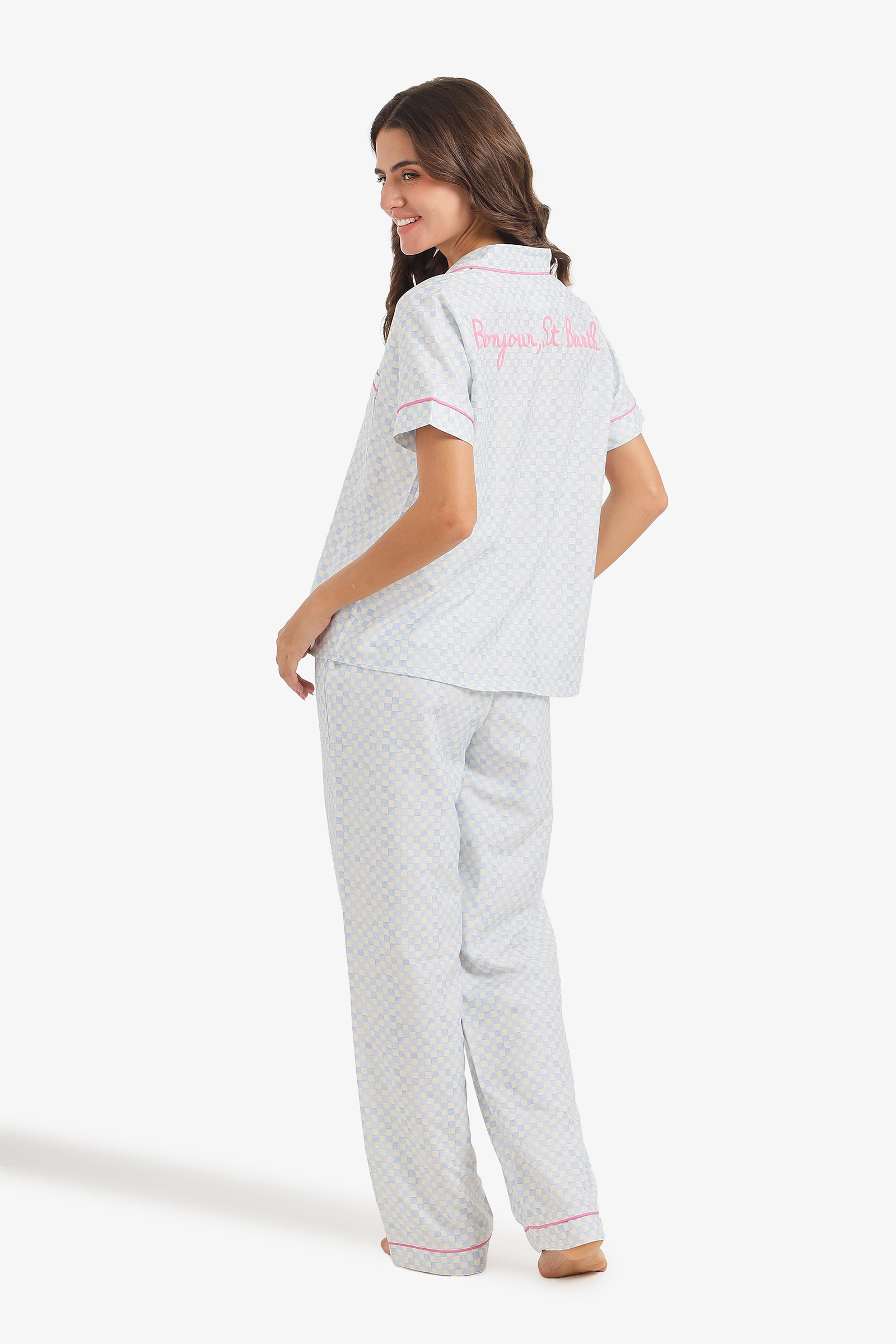 Checkered Classic Pyjama Set
