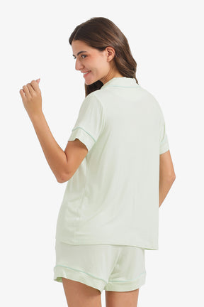 Piped Short Pyjama Set