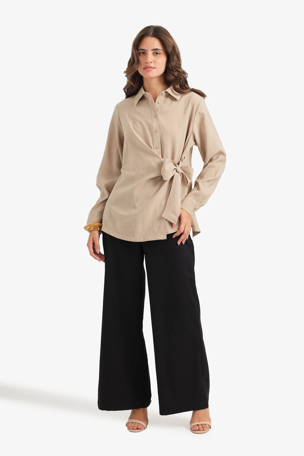 Side-Tie Shirt