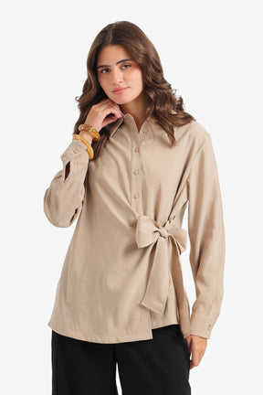 Side-Tie Shirt