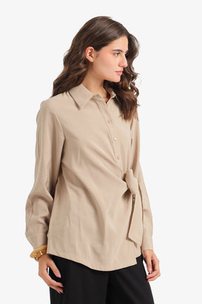 Side-Tie Shirt