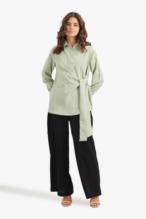 Side-Tie Shirt