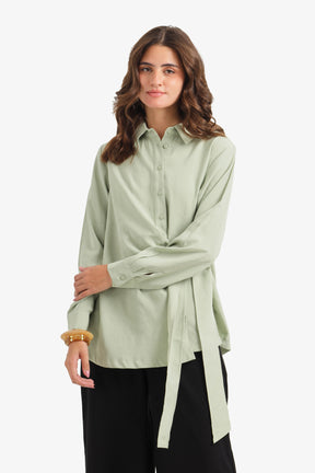 Side-Tie Shirt