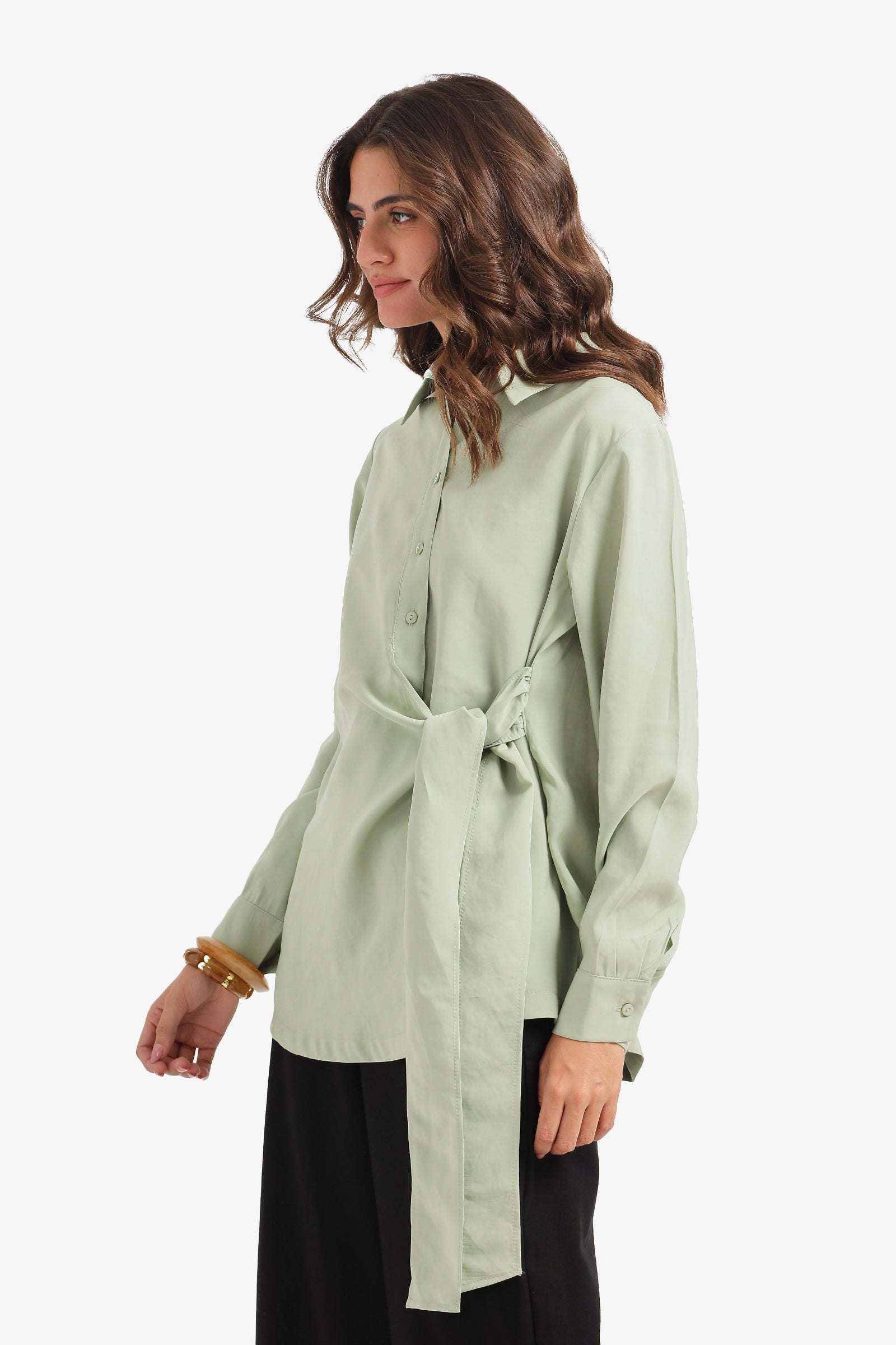 Side-Tie Shirt