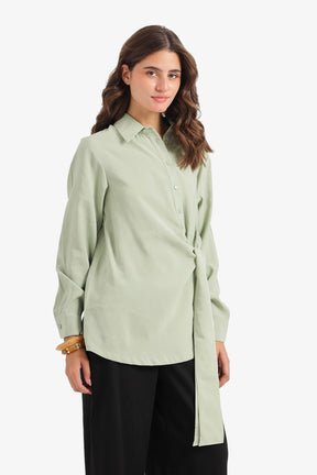 Side-Tie Shirt