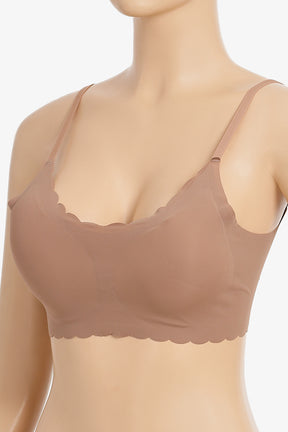 Scalloped Seamless Bra