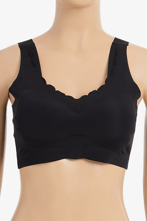 Laser-Cut Padded Bra
