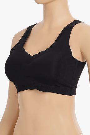 Laser-Cut Padded Bra