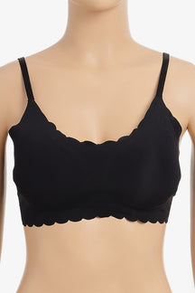 Scalloped Seamless Bra