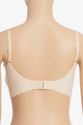 Scalloped Seamless Bra