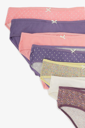Pack of 7 Colored Bikini Panties