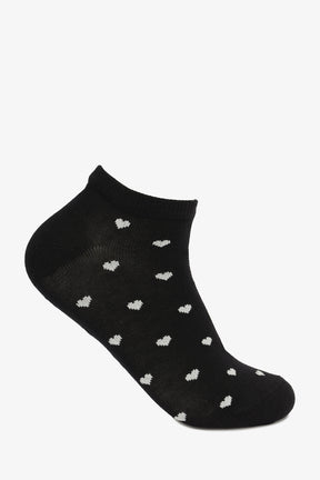 Printed Ankle Socks - 5 Pairs
