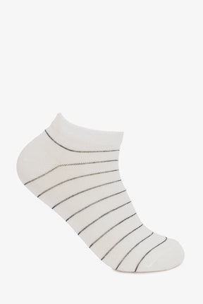 Printed Ankle Socks - 5 Pairs