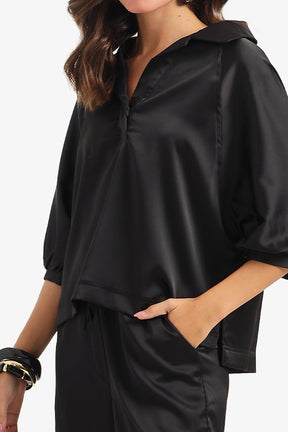 Polo-Neck Lounge Set