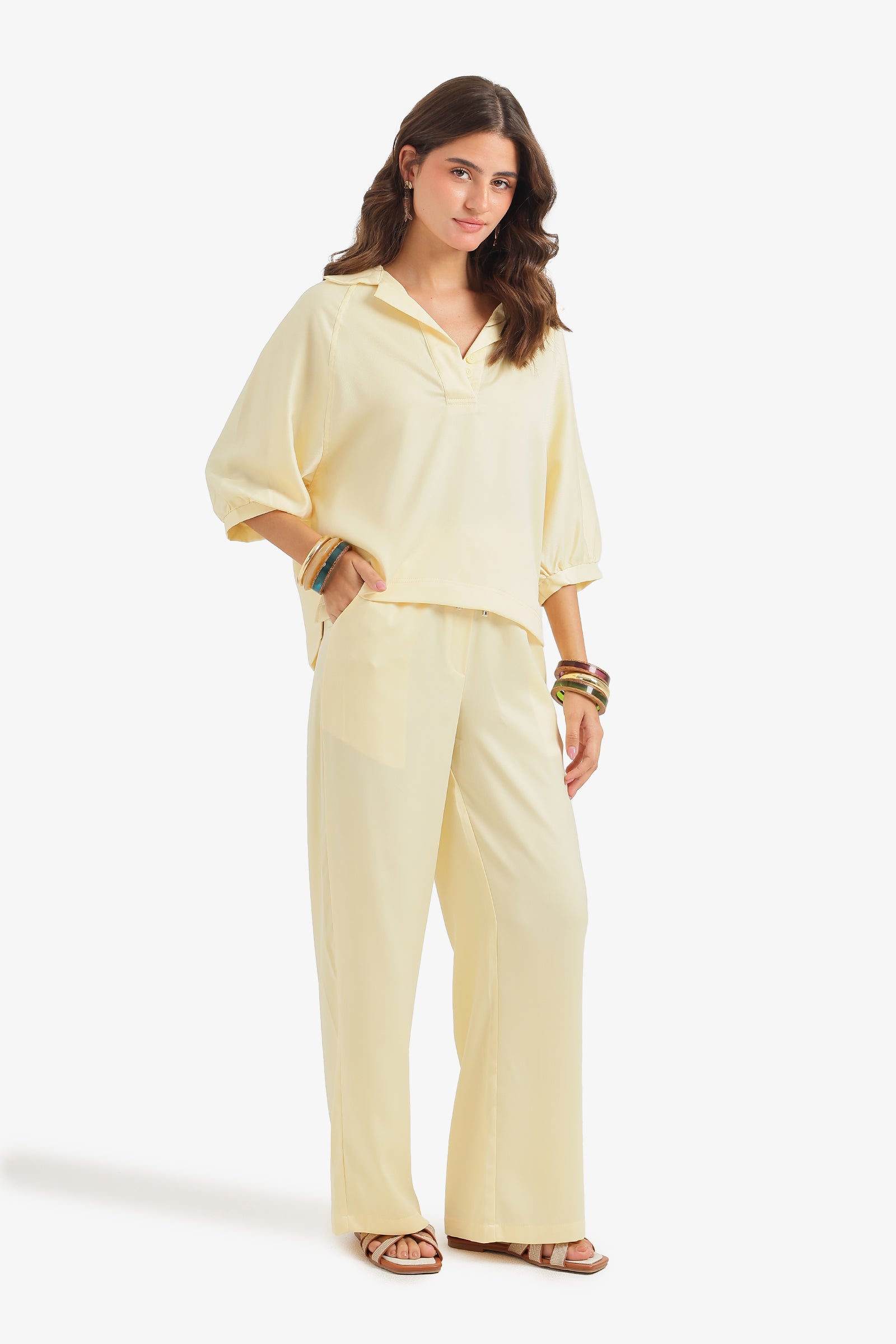 Polo-Neck Lounge Set
