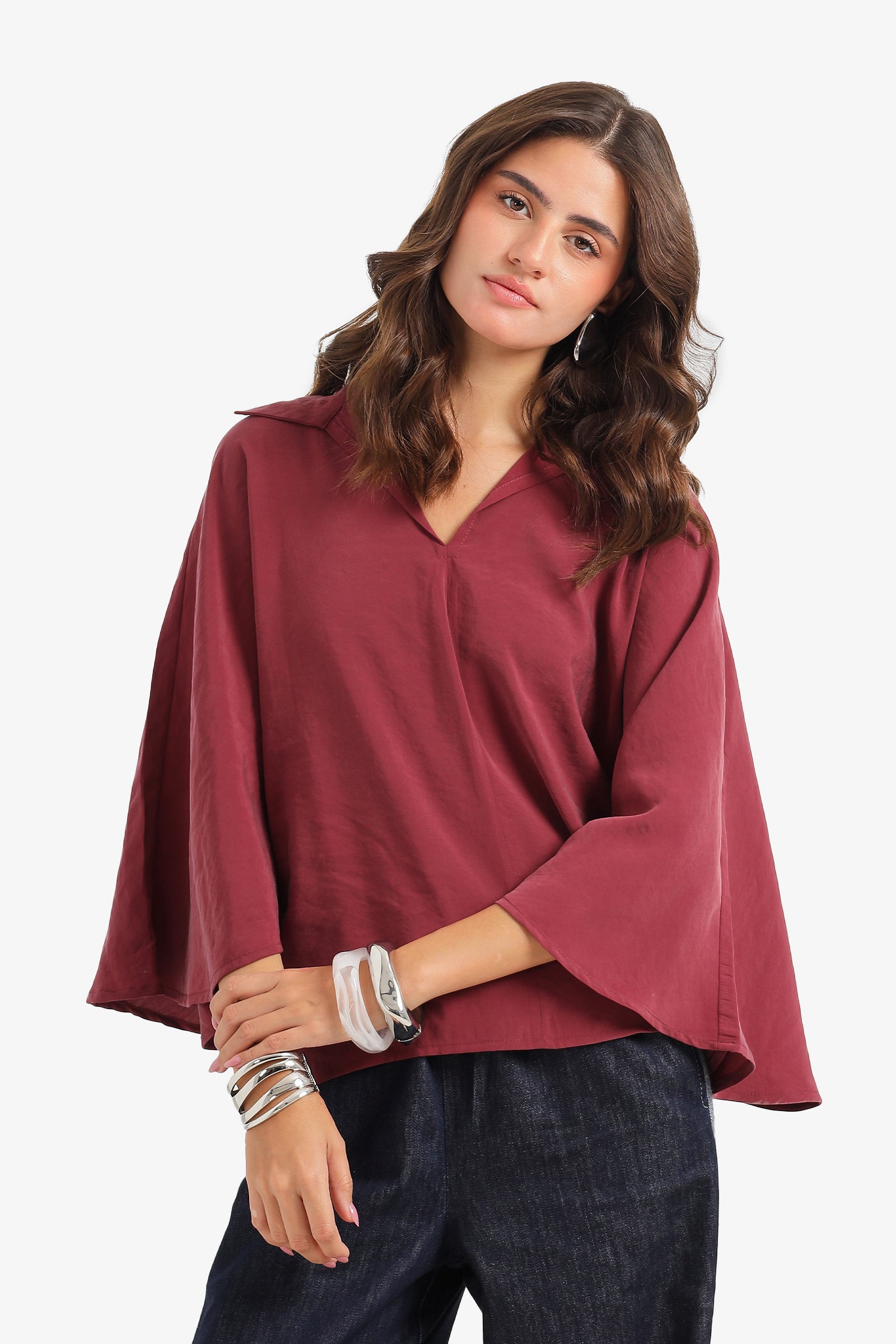 Dolman-Sleeve Blouse | | Carina Wear – Carina - كارينا