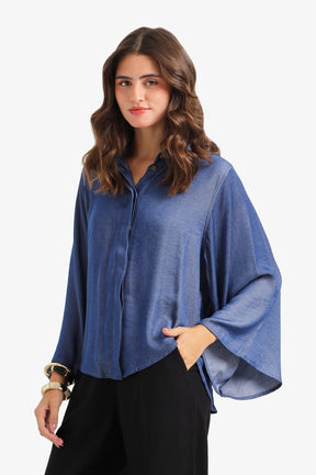 Flowy Poncho Shirt