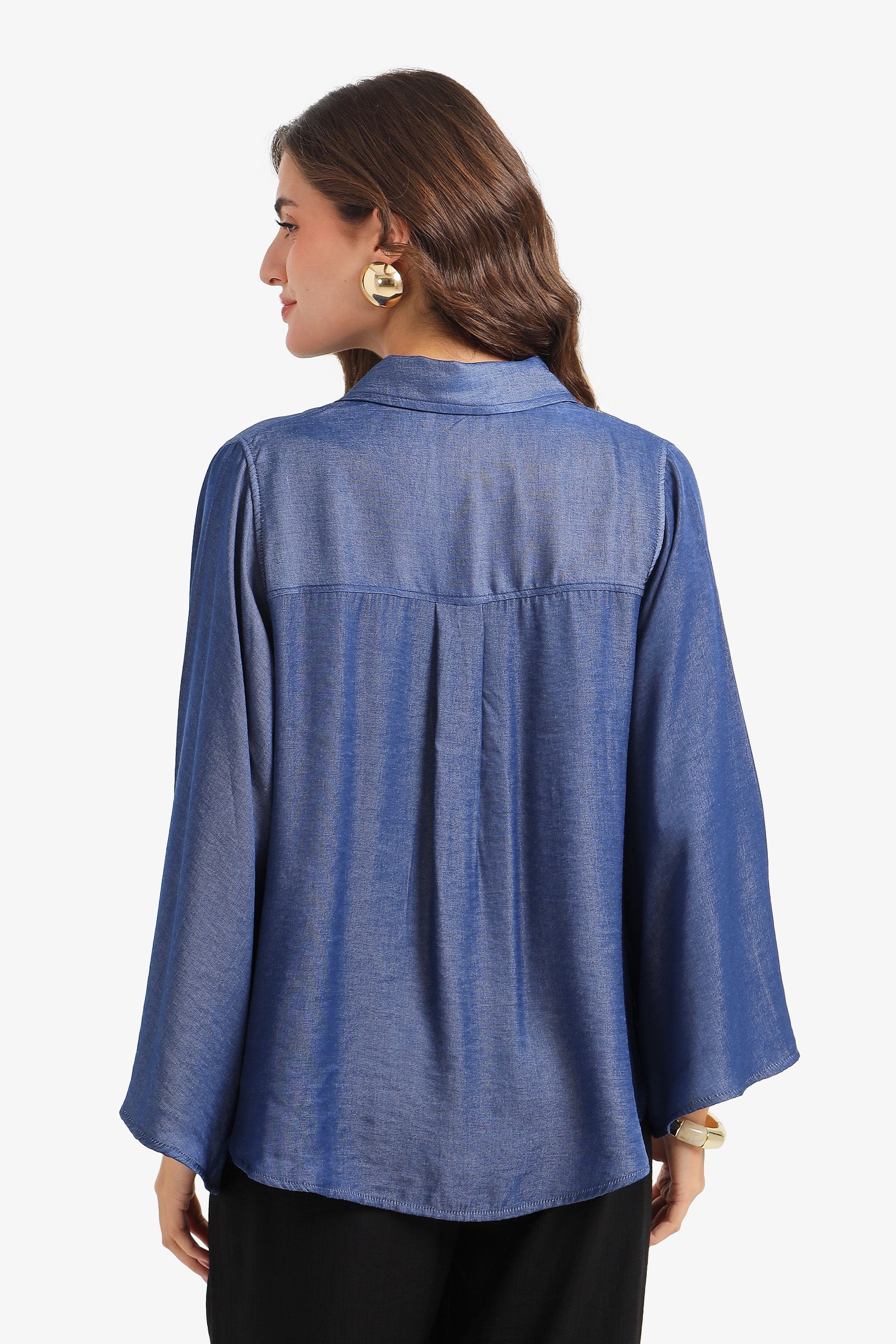 Flowy Poncho Shirt