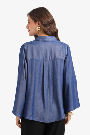 Flowy Poncho Shirt
