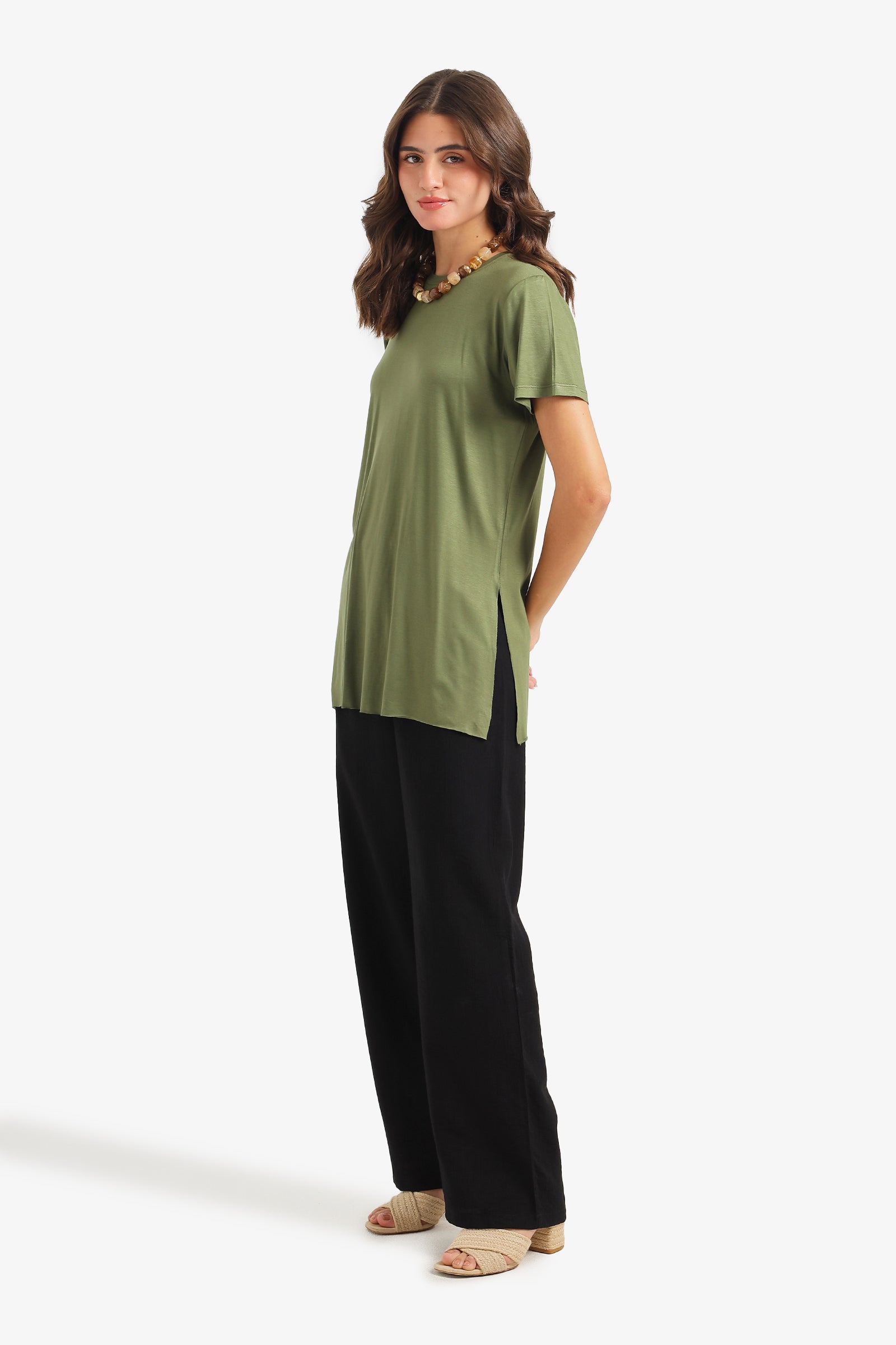 Long Relaxed Fit T-Shirt