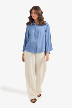 Flowy Poncho Shirt
