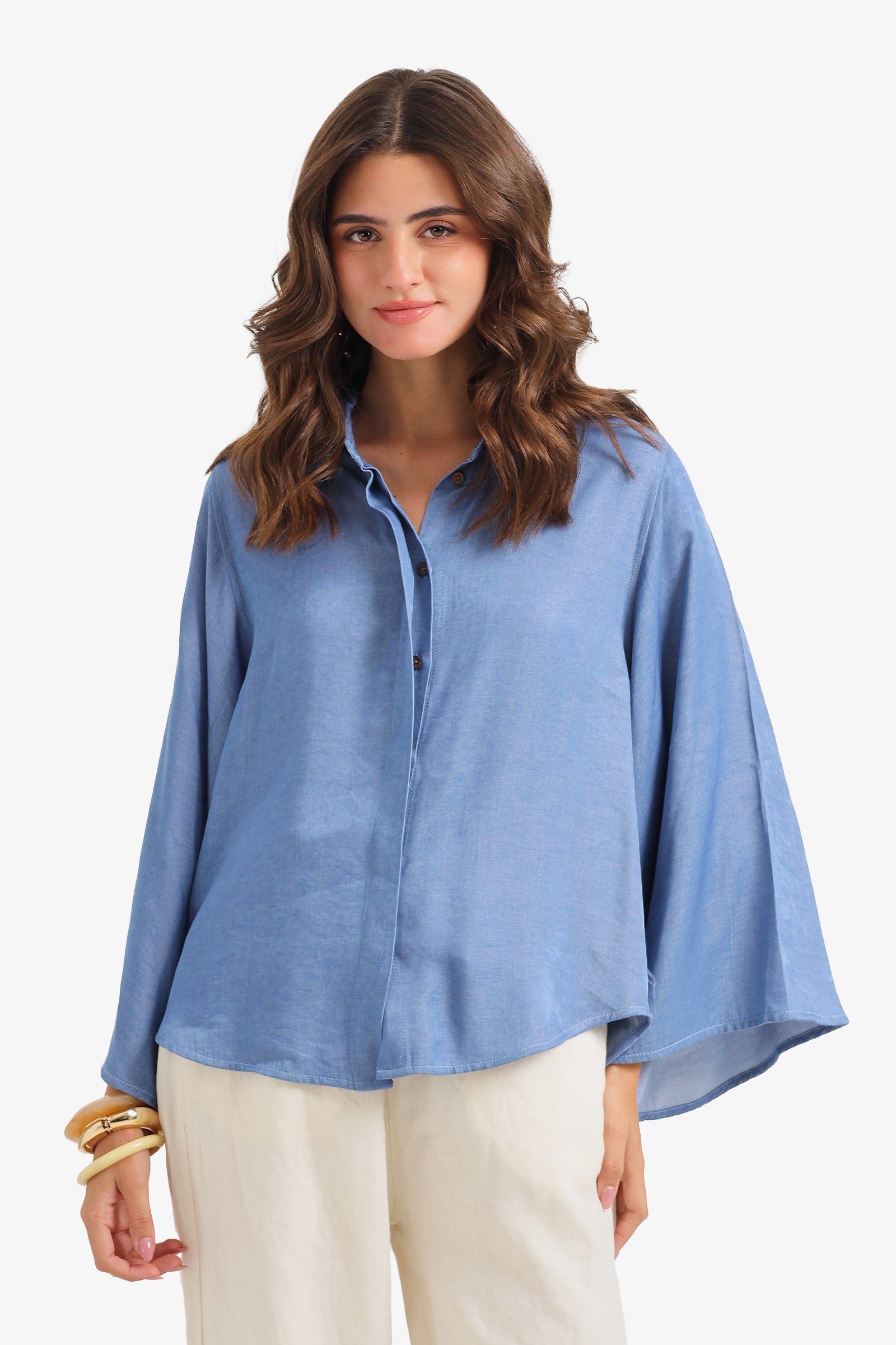 Flowy Poncho Shirt