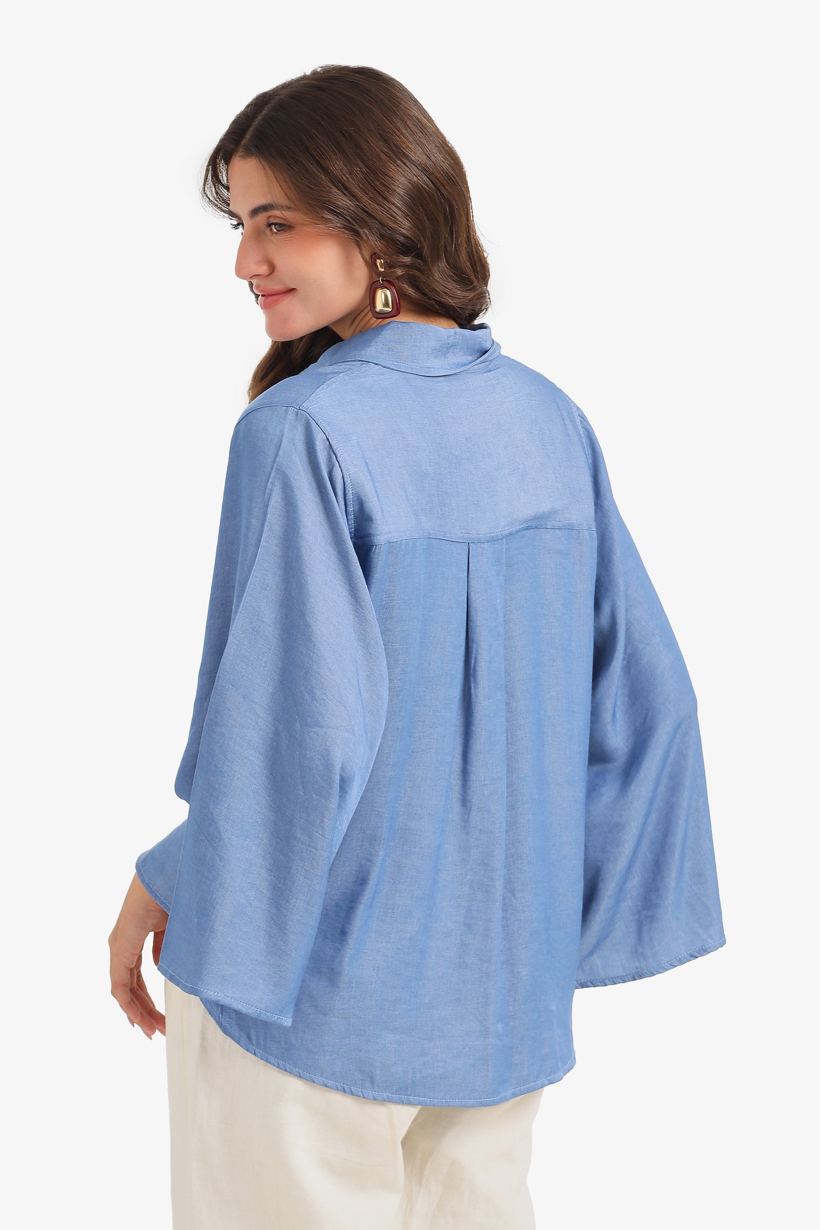 Flowy Poncho Shirt