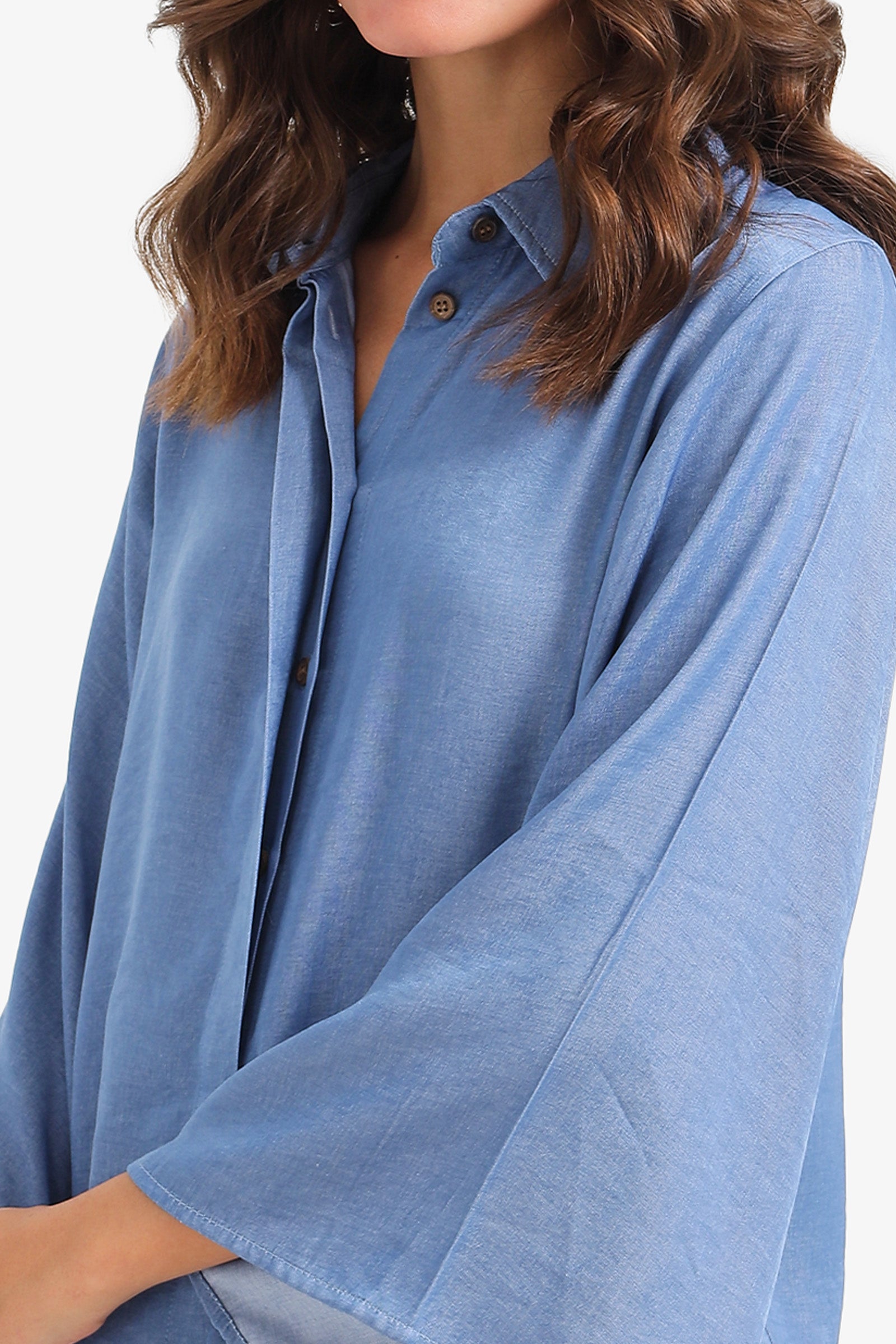 Flowy Poncho Shirt