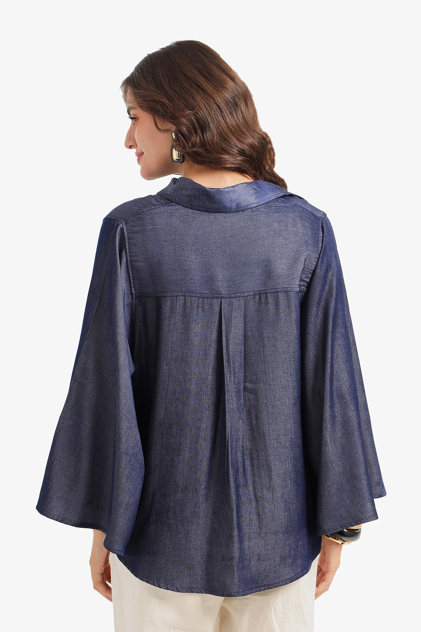 Flowy Poncho Shirt