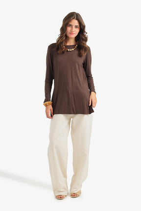 Relaxed Crew Neck T-Shirt