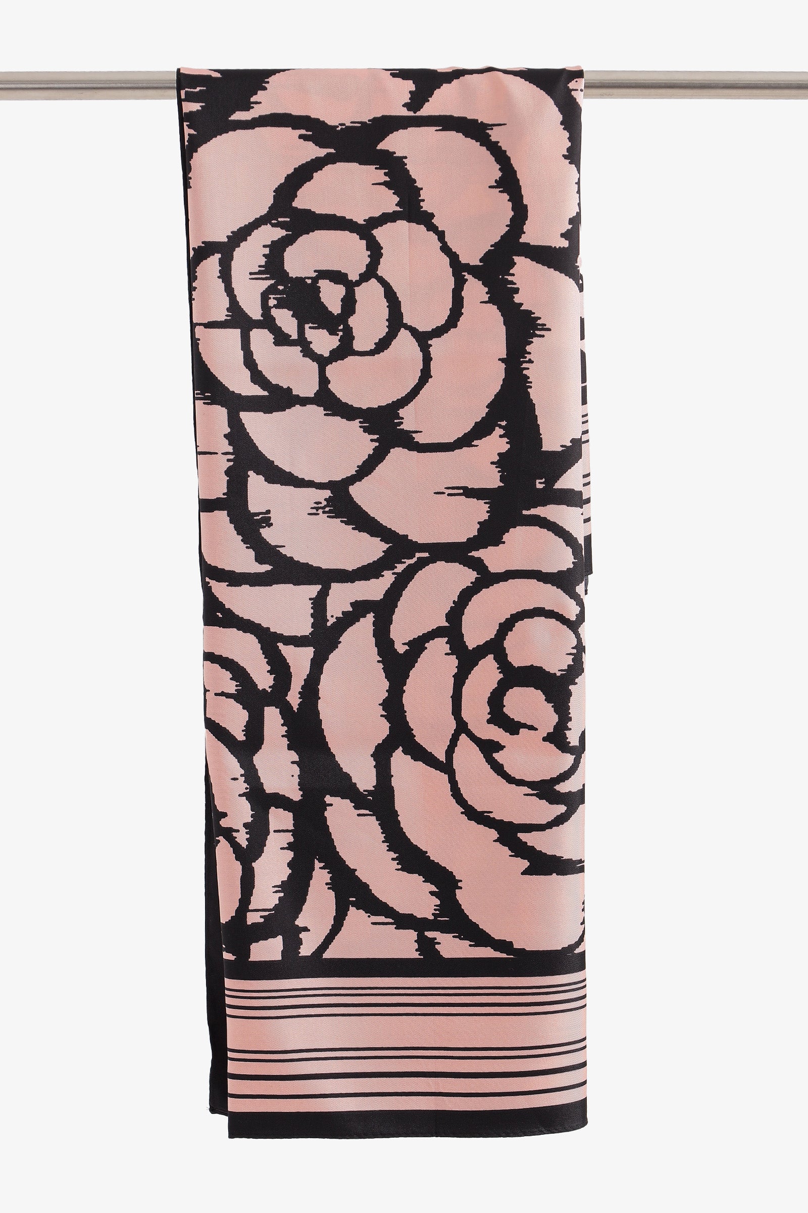 Floral Printed Square Scarf