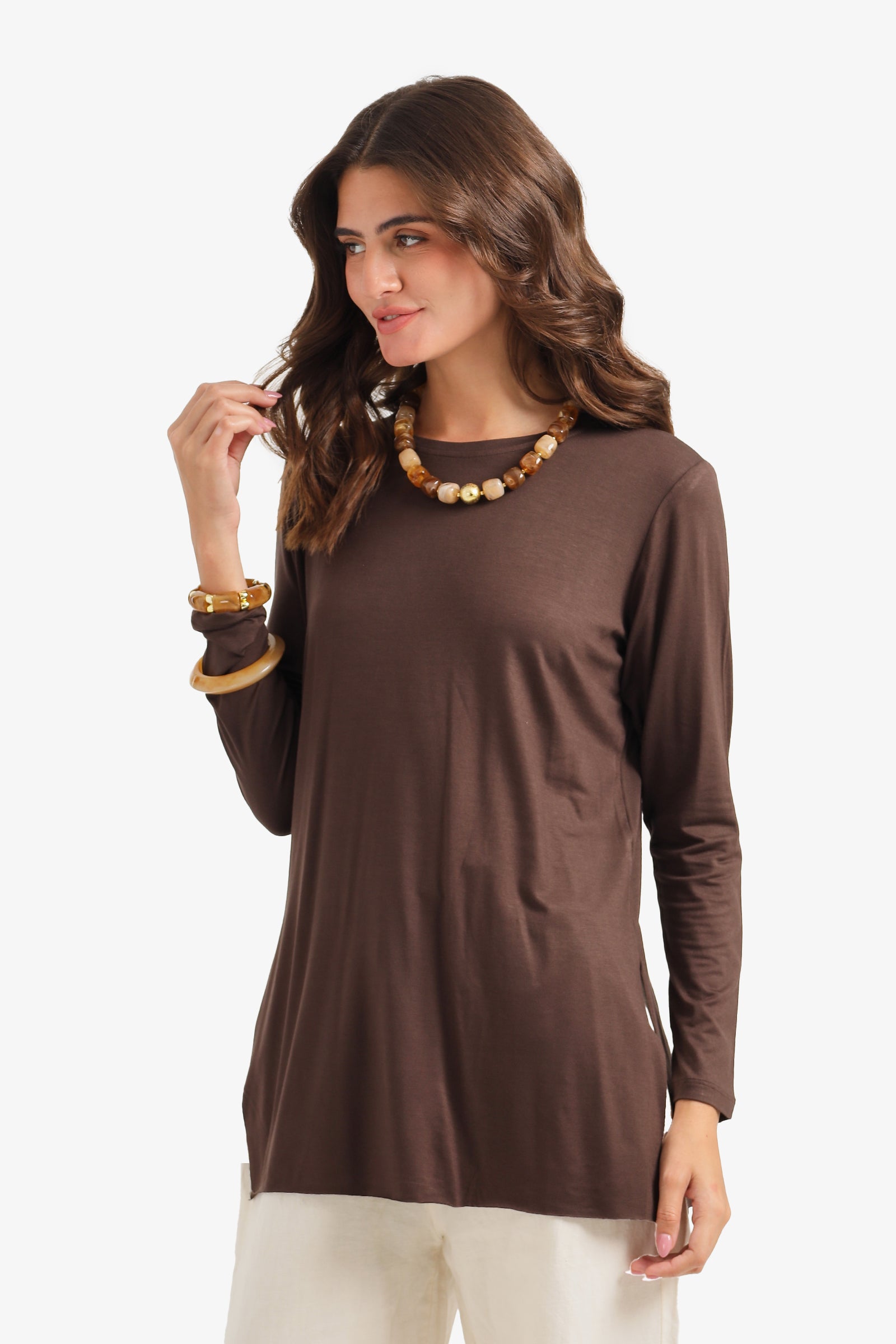 Relaxed Crew Neck T-Shirt
