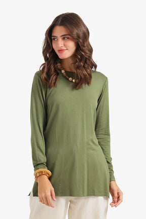 Relaxed Crew Neck T-Shirt