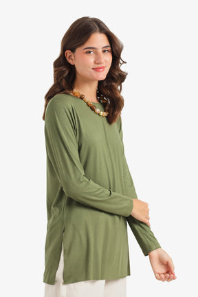 Relaxed Crew Neck T-Shirt