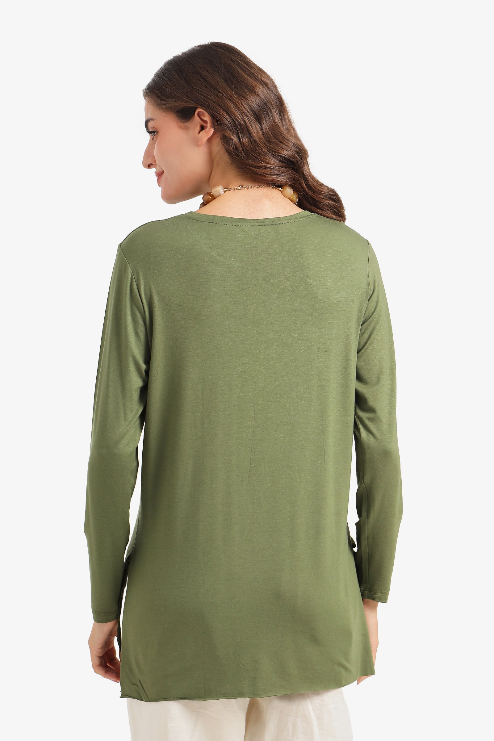 Relaxed Crew Neck T-Shirt